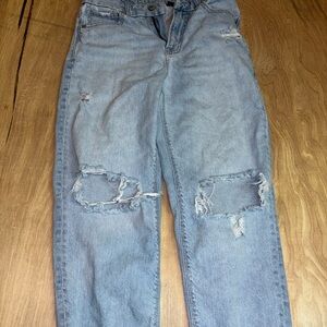 American Eagle Outfitters Light Blue High Rise Jeans